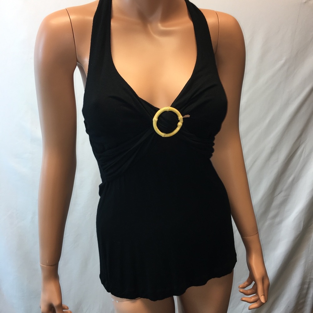 Banana Republic Stretch Mock Neck Top Size Small